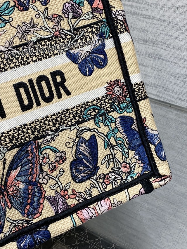 Dior专柜秋冬系列新款托特包迪奥高仿原单Tote包Around the world大号手提购物袋 djfk1708